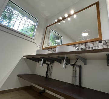 Rénovation avec douche à l'italienne à Cugnaux